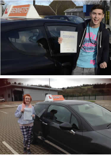 two recent driving test passes