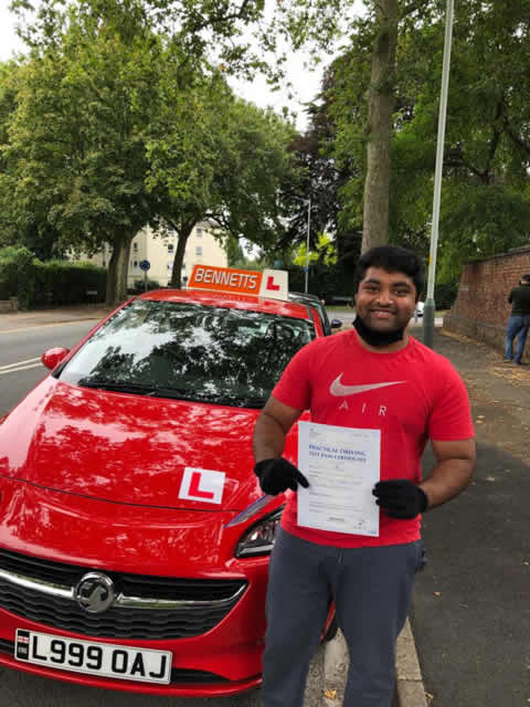 just passed my test